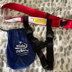 CARES harness for airplane seat